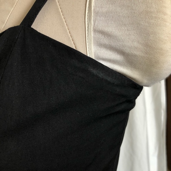 Black Cotton Dress - Picture 14 of 17